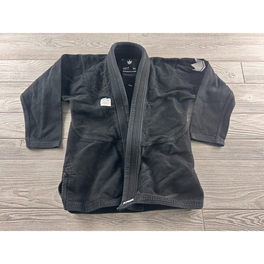 KINGZ The One Kimonos Kore GI Black Long Sleeve Size M2 Jiu Jitsu BJJ MMA